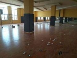 室內(nèi)運動館木地板施工